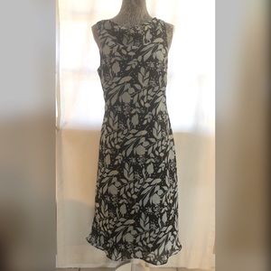 Black Multi Print Dress Size 12